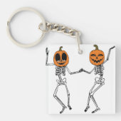 Porte-clés Squelette dansant Halloween (Devant)