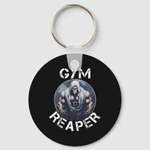 Porte-clés Squelette de fitness Halloween Gym Reaper Workout