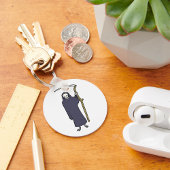 Porte-clés Squelette de la Faucheuse avec Faux