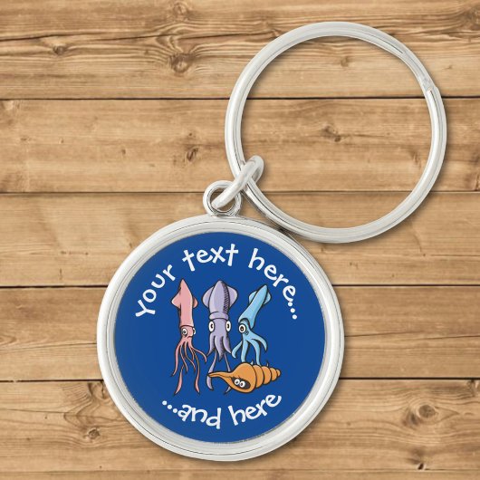 Porte-clés Squid
