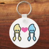 Porte-clés Squids in love (Recto)