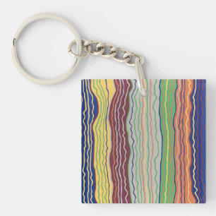 Porte-clés Squiggles modernes 3 Porte - clé
