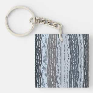 Porte-clés Squiggles modernes 5 Porte - clé
