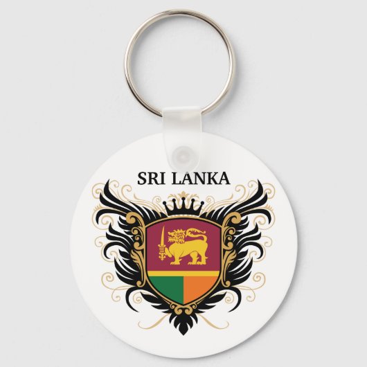 Porte-clés Sri Lanka [personnalisation] (Recto)