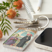 Porte-clés SS. Monica et Augustine à Ostia (SAU 047) (Devant droit)