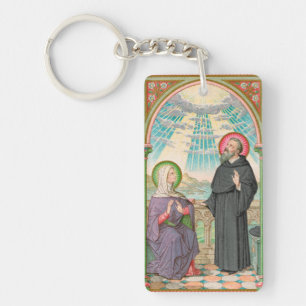 Porte-clés SS. Monica et Augustine à Ostie (SAU 047)