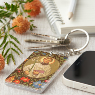 Porte-clés St. Aloysius Gonzaga (PM 01) Image unique