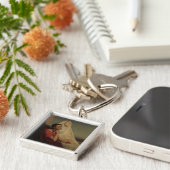 Porte-clés St Augustine et son St Monica, 1855 de mère (Côté)