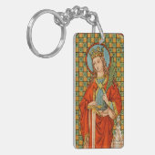 Porte-clés St. Barbara (JP 01) Vierge/do-it-yourself Retour (Devant gauche)