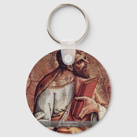 Porte-clés St. Bartholomew, Par Crivelli Carlo (Recto)