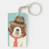 Porte-clés St. Bernard Papa (Dos)