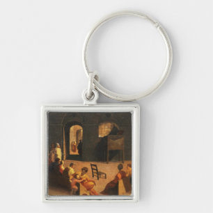 Porte-clés St Bernardino de la prédication de Sienne
