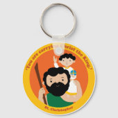 Porte-clés St. Christopher (Recto)