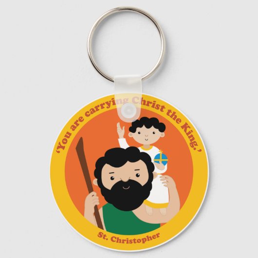 Porte-clés St. Christopher (Recto)