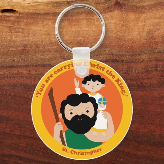 Porte-clés St. Christopher (Recto)