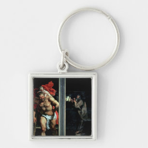 Porte-clés St Christopher et l'ermite