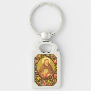 Porte-clés St. Dominic de Guzman (PM 02) Métal Rectangulaire