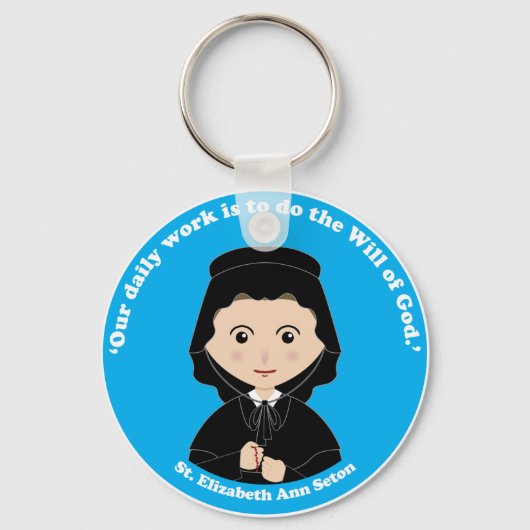 Porte-clés St. Elizabeth Ann Seton (Recto)