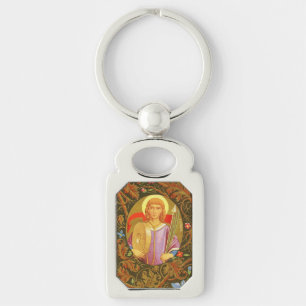 Porte-clés St. Florian de Lorch (PM 03) Métal rectangulaire