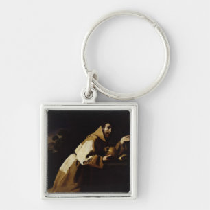 Porte-clés St Francis dans la méditation, 1639