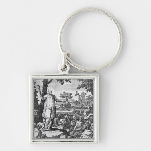 Porte-clés St Francis des ventes prêchant au (Devant)