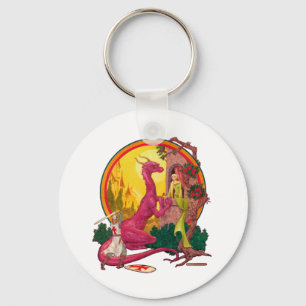 Porte-clés St.George et le Dragon