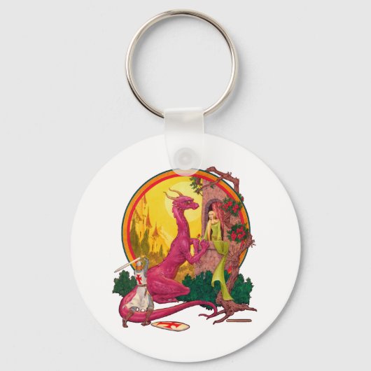 Porte-clés St.George et le Dragon (Recto)