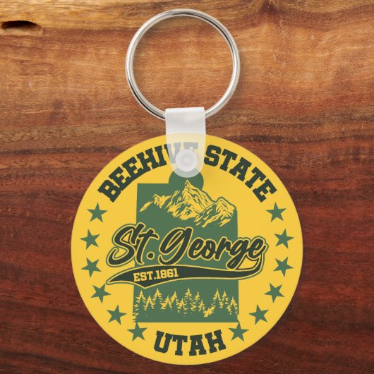 Porte-clés St. George, Utah (Verso)