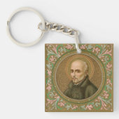 Porte-clés St. Ignatius Loyola (BK 050; Devise en anglais) (Devant)