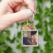 Porte-clés St Ivo, détail de la fenêtre (main)