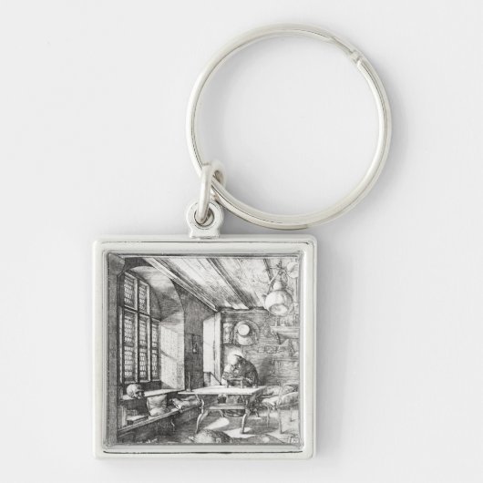 Porte-clés St Jerome dans son étude, 1514 (Devant)