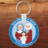 Porte-clés St. Joachim et Sainte-Anne (Recto)