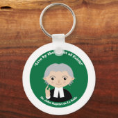 Porte-clés St. John Baptist de La Salle (Recto)