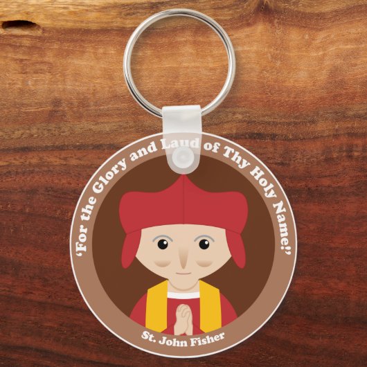 Porte-clés St. John Fisher (Recto)