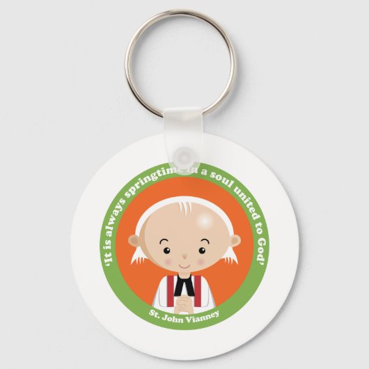 Porte-clés St. John Vianney (Recto)