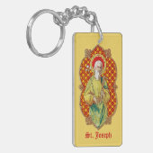 Porte-clés St. Joseph d'une carte de commerce (TC 01) (Devant gauche)