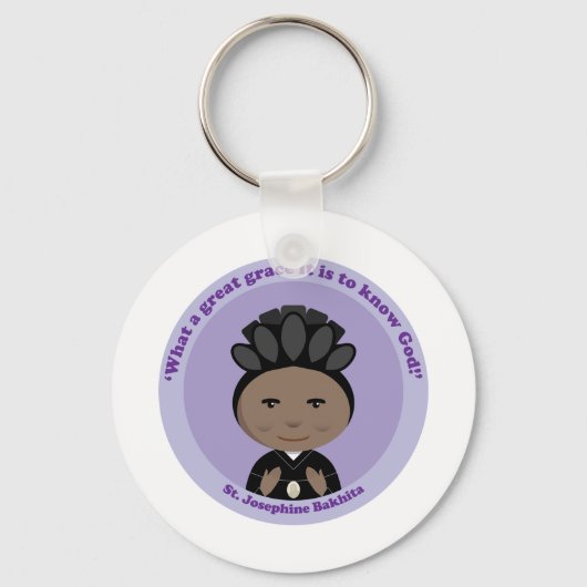Porte-clés St. Josephine Bakhita (Recto)