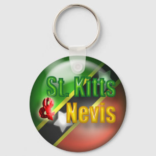 Porte-clés St Kitts et porte - clé du Niévès