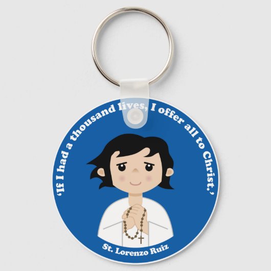 Porte-clés St. Lorenzo Ruiz (Recto)