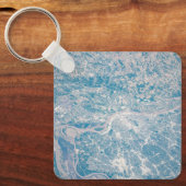 Porte-clés St. Louis, Missouri Le Long Du Mississippi. (Recto)