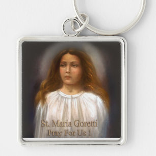 Porte-clés St Maria Goretti, martyre pour la pureté,