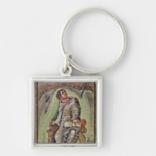 Porte-clés St Mark à son bureau