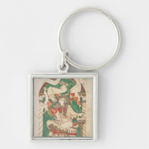 Porte-clés St Mark, d'un évangile d'abbaye de Corbie