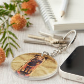 Porte-clés ST MICHAEL ARCHANGEL AVEC DRAGON Parchemin de priè (Devant droit)