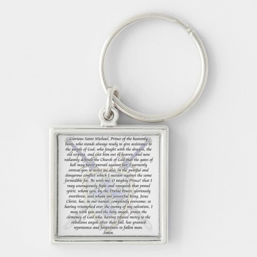 Porte-clés St Michael - épées et bouclier (Devant)