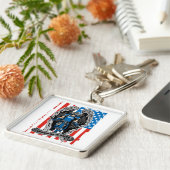 Porte-clés St Michael nous défendent dans la police de (Côté)