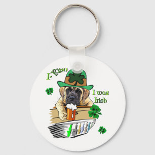 Porte-clés St patrick mastiff anglais