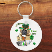 Porte-clés St patrick mastiff anglais (Recto)