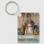 Porte-clés St. Patrick Priez pour nous (Recto)