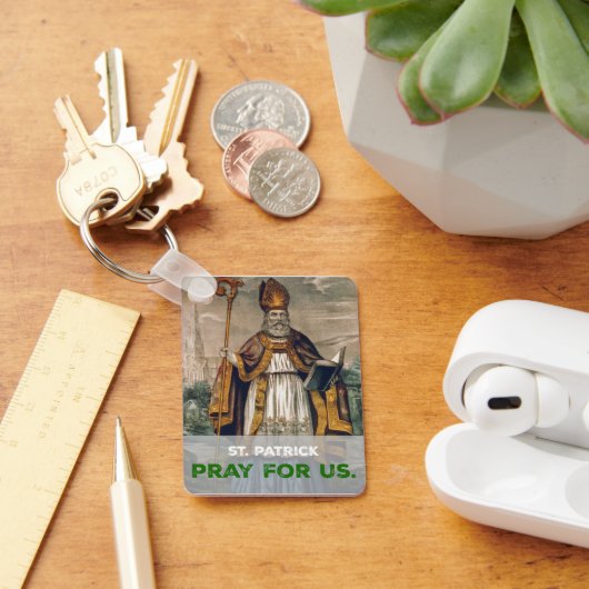 Porte-clés St. Patrick Priez pour nous (Bureau)